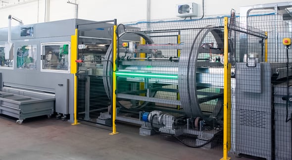 Línea automatizada para el reciclaje y la valorización del fotovoltaico