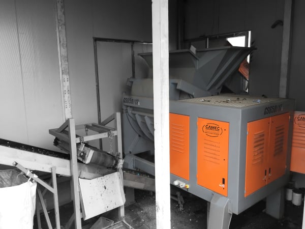 Single-shaft shredder – GS650