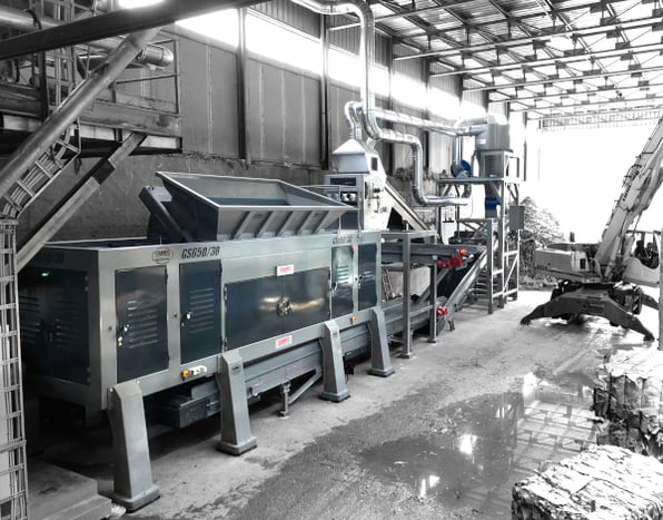 Single-shaft shredder – GS650