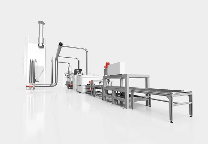 Photovoltaic Panel Treatment Plant