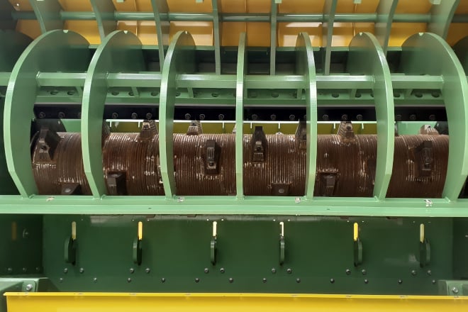 GL900/35 Single-Shaft Shredder with Hydraulic Drive