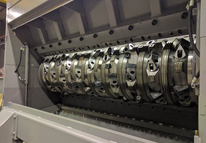 GL620/21 Single-Shaft Grinder with Hydraulic Drive