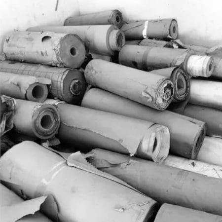 Reciclagem de bobinas e tubos de papel