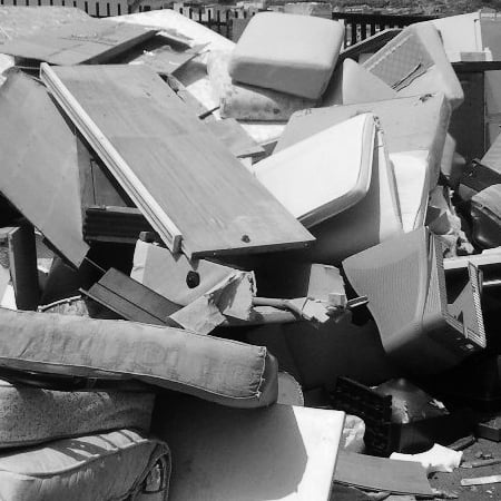 Bulky waste recycling