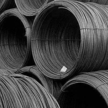 Riciclo tondi di acciaio in coil