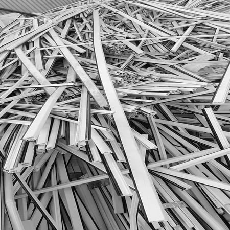 PVC profile recycling