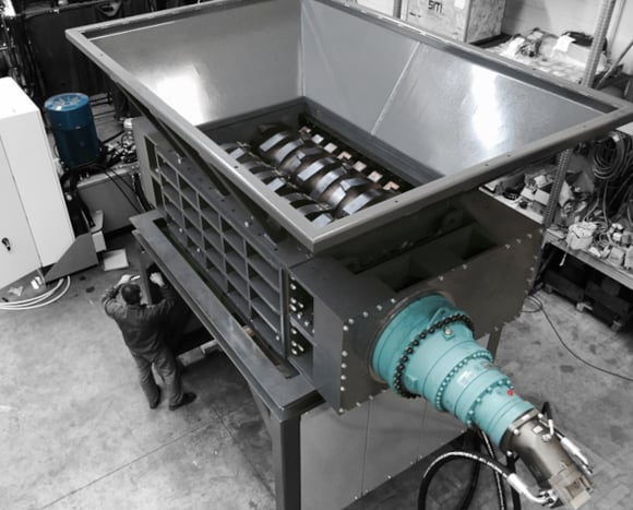 Two-shaft shredder – TR2A520