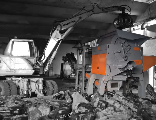 Single-shaft shredder – GL650