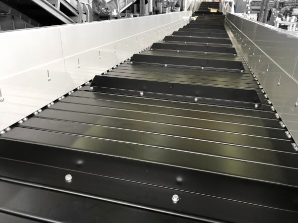 Metal Slat Conveyors