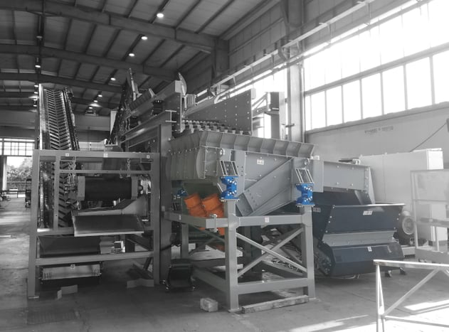Eccentric Weights Vibrating Conveyor