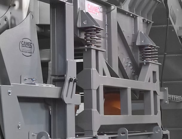 Eccentric Weights Vibrating Conveyor