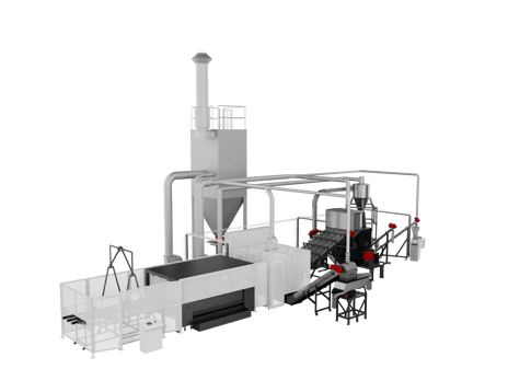 Photovoltaic Panel Treatment Plant