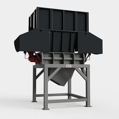 Two-shaft shredder – TR2A300