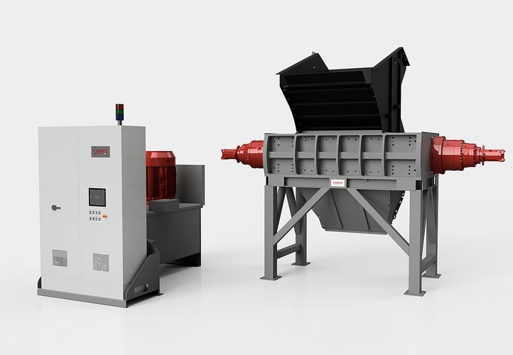 Two-shaft shredder – TR2A450