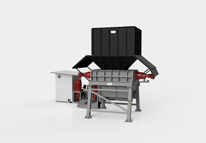 Two-shaft shredder – TR2A520