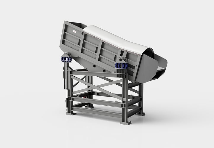 Vibrating screen