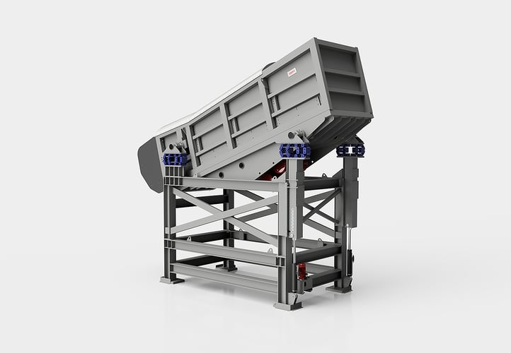 Vibrating screen