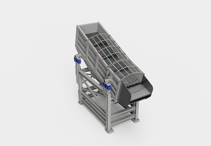 Vibrating screen