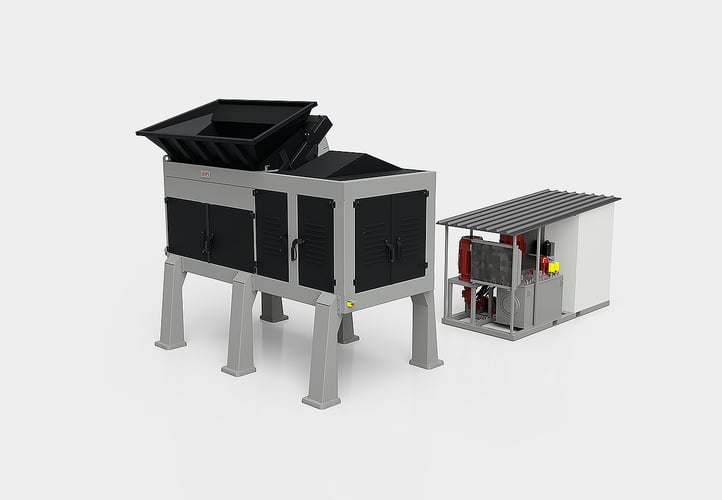 Single-shaft shredder – GL650