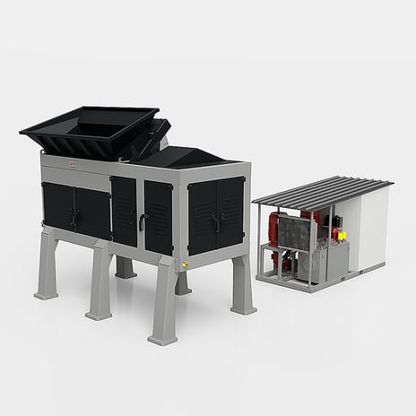 Single-shaft shredder – GL650