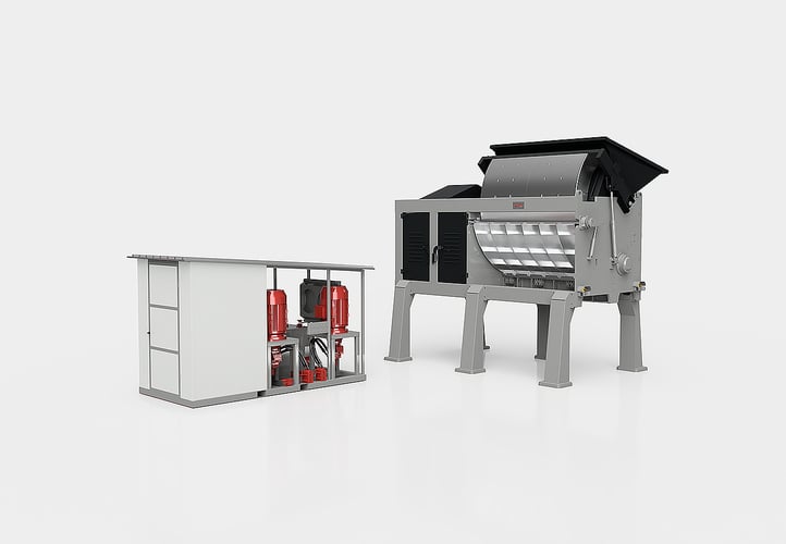 Single-shaft shredder – GL650