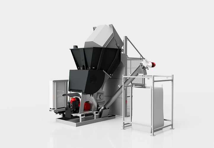 Front Discharge Tippers in PET/YOGHURT Shredding Plant