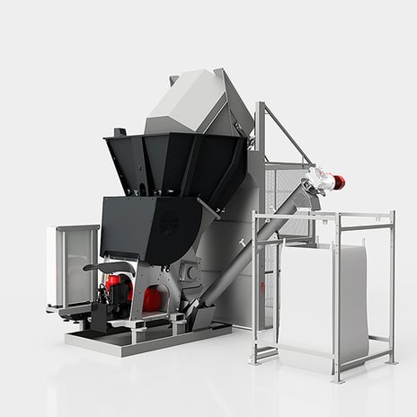 Front Discharge Tippers in PET/YOGHURT Shredding Plant