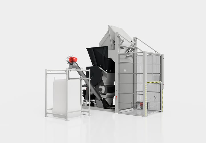 Front Discharge Tippers in PET/YOGHURT Shredding Plant