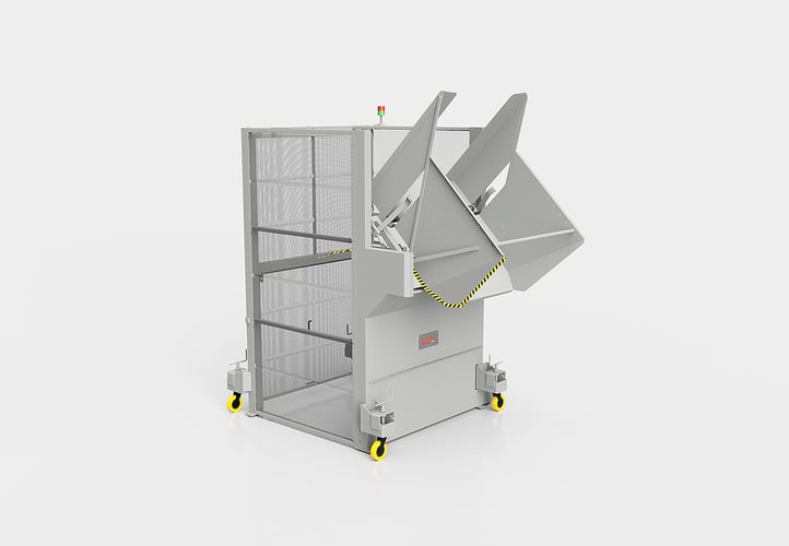 Trolley-mounted Tippers