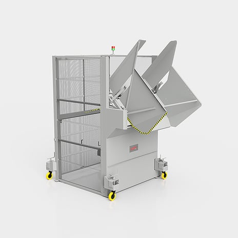 Trolley-mounted Tippers