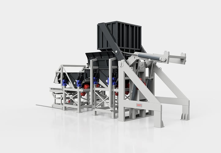 Elevadores y volteadores con sistema de carga automatizada
