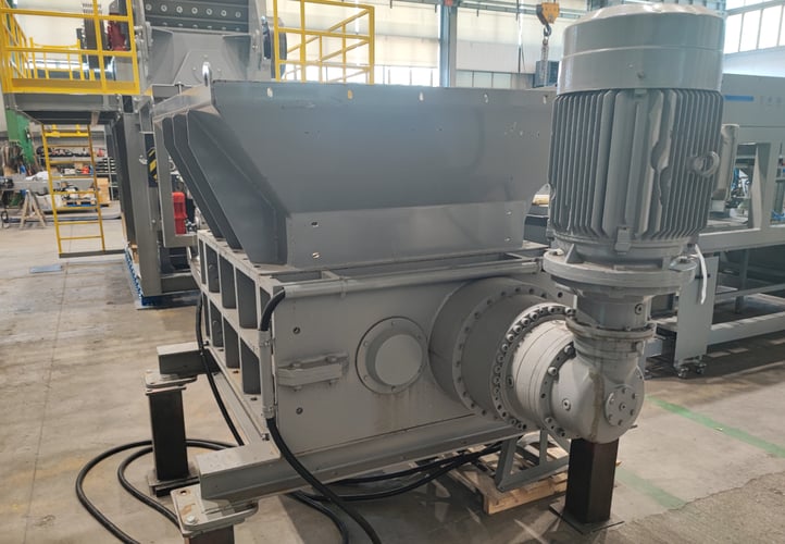 TR2A/1000 Two-Shaft Shredder