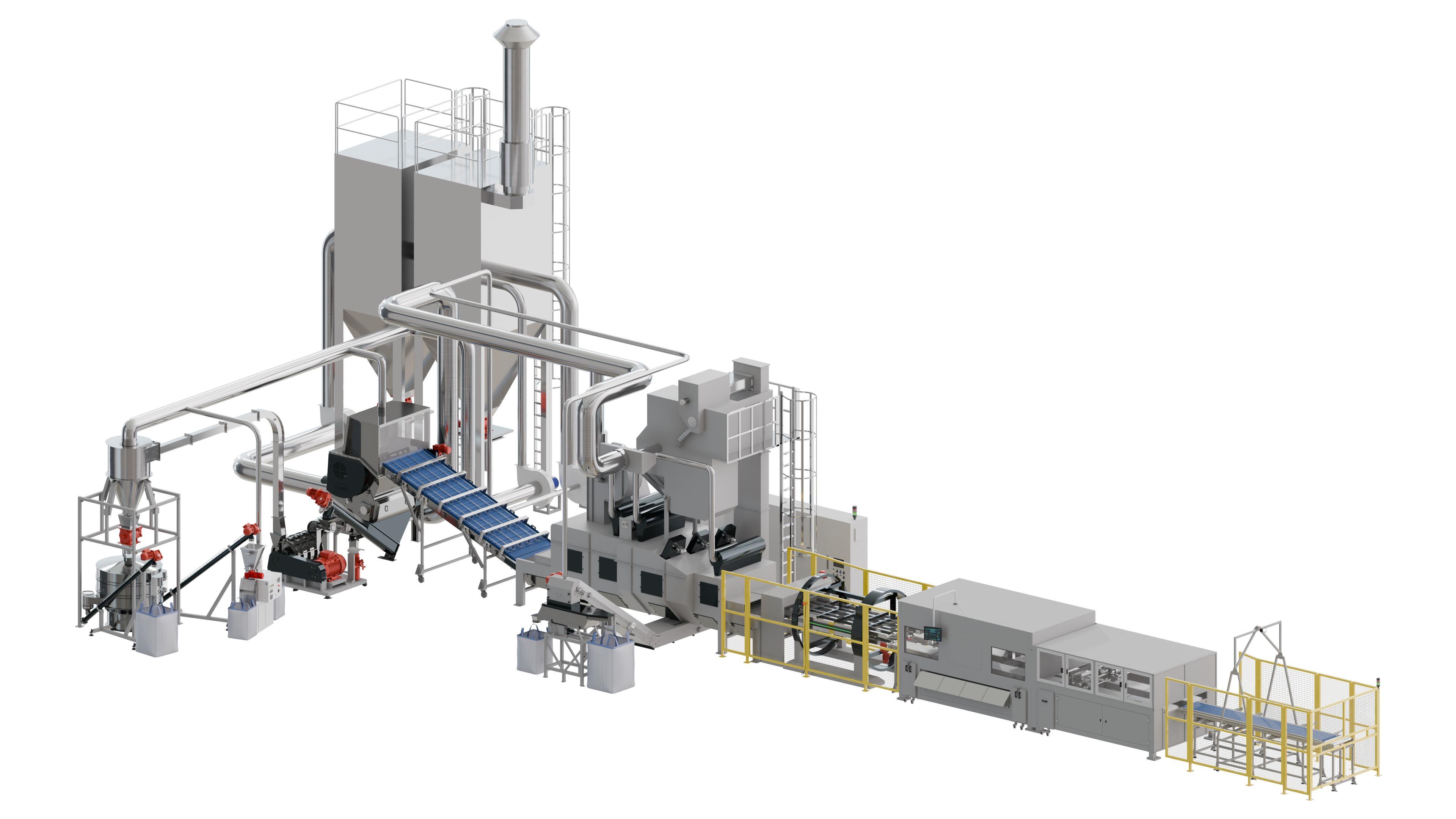 Impianto di riciclo per pannelli fotovoltaici con sistema brevettato di rimozione del vetro