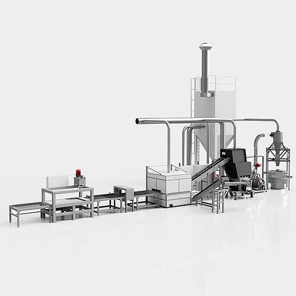 Photovoltaic Panel Treatment Plant